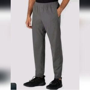 NEW Soybu Men's M Woven Jogger Pants Gray  4-Way Stretch Water